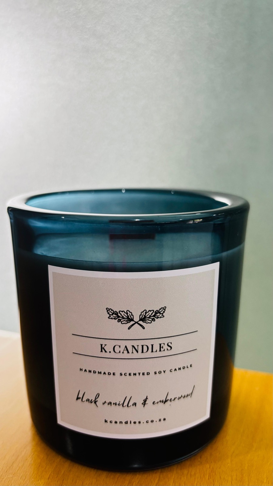 K.Candles glass vessel candle