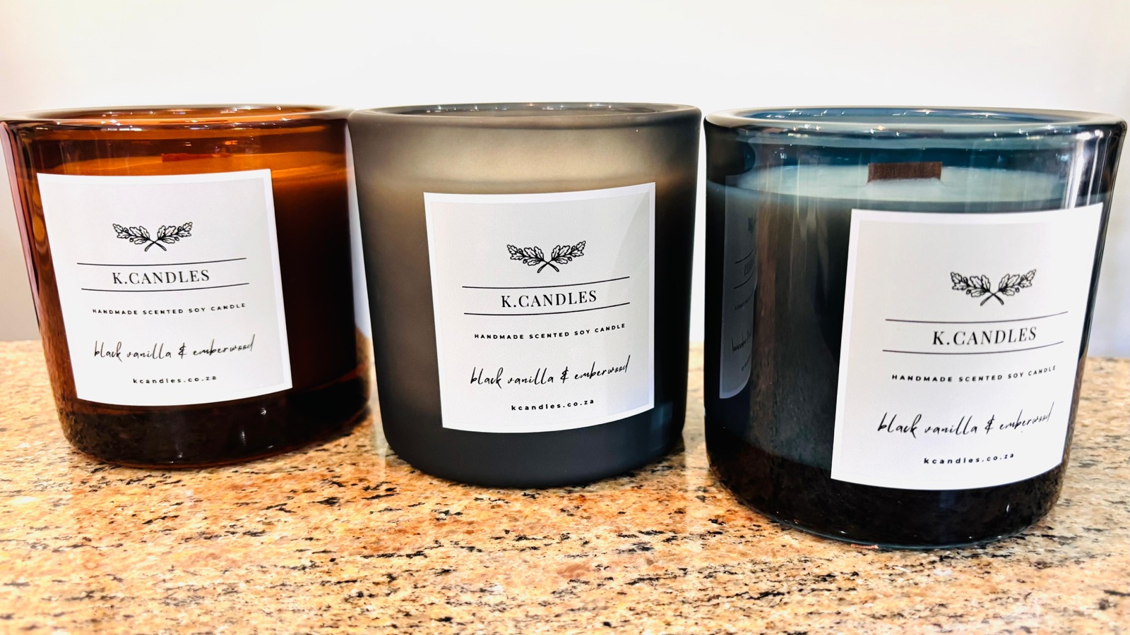 K.Candles gift display arrangement